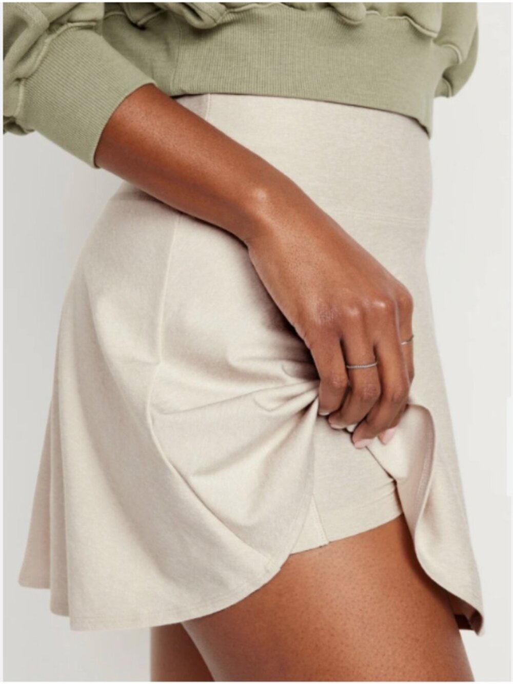 Old Navy Active Cloud + Skort; NWT; Size XL; Cream color; Go Dry - Picture 3 of 12